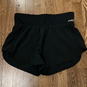 Pink Victoria’s Secret running shorts